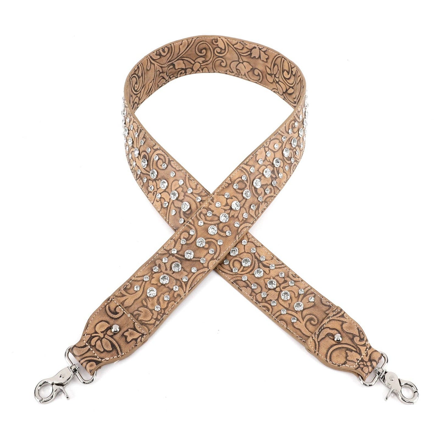 PST-1005 Montana West Western Bling Bling Guitar Style Crossbody Strap