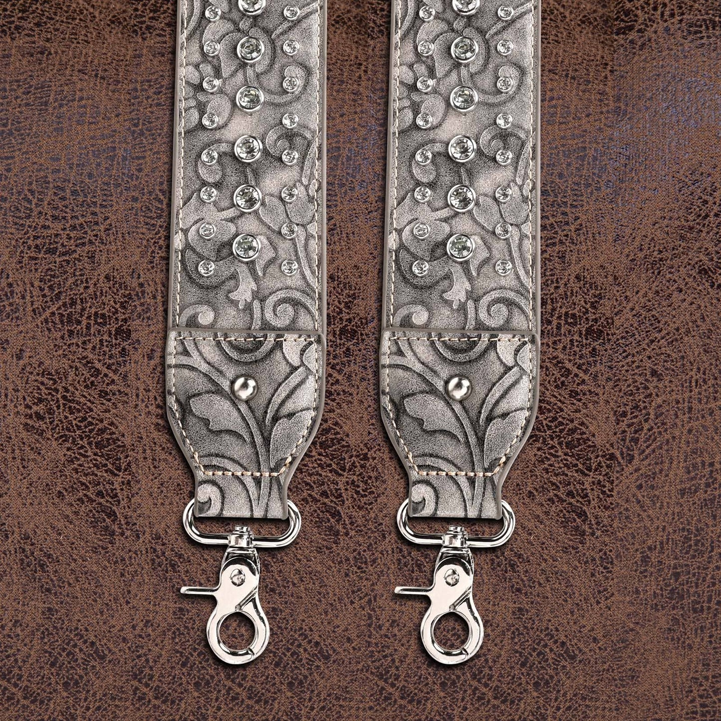 PST-1005 Montana West Western Bling Bling Guitar Style Crossbody Strap