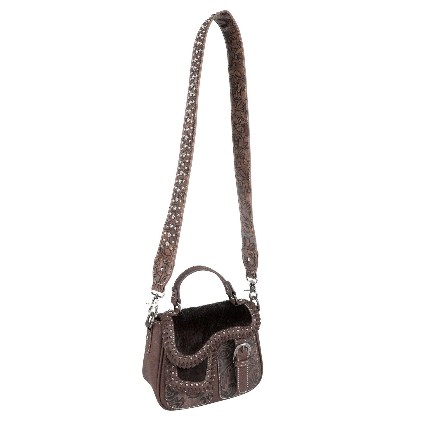 PST-1005 Montana West Western Bling Bling Guitar Style Crossbody Strap