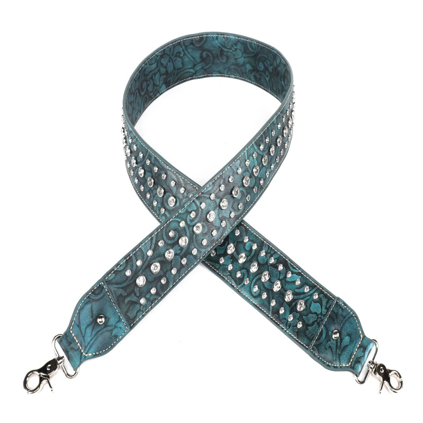 PST-1005 Montana West Western Bling Bling Guitar Style Crossbody Strap