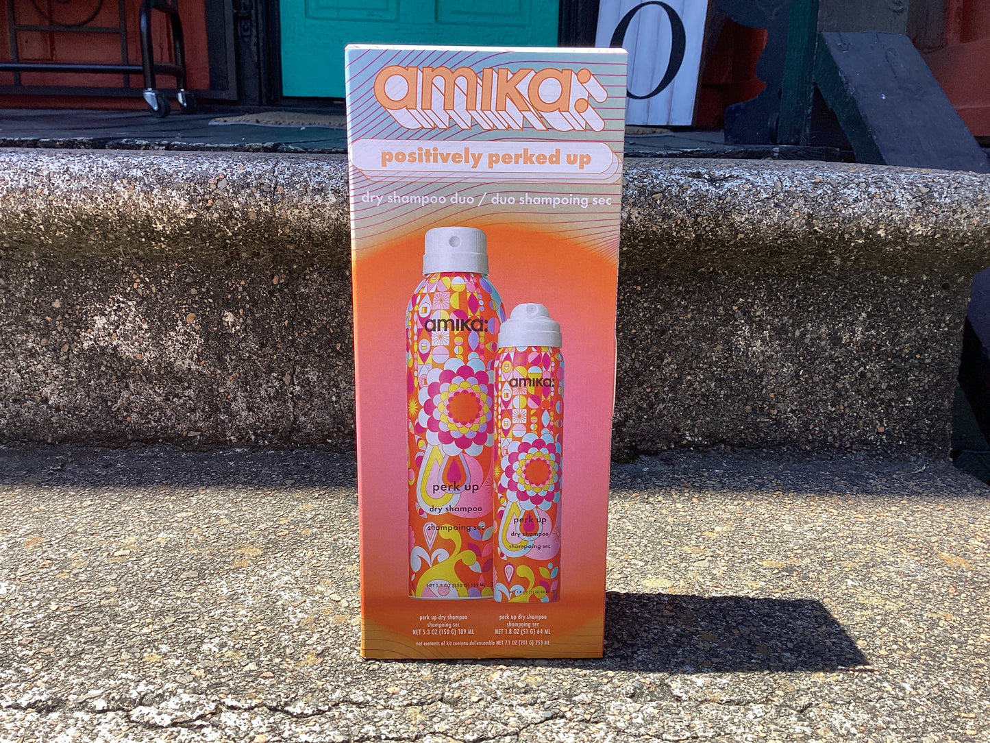 Amika positively perked up