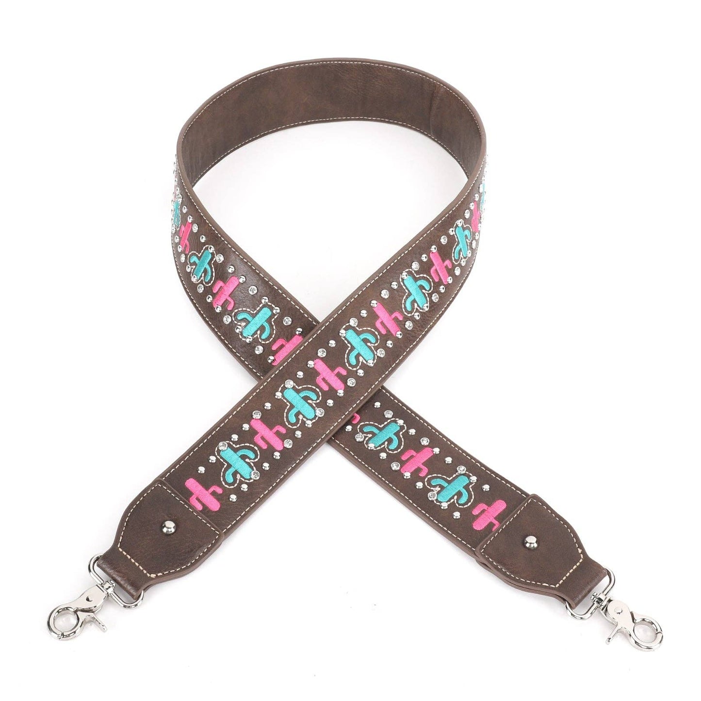 PST-1011 Montana West Western Guitar Style "HOWDY" Crossbody Strap