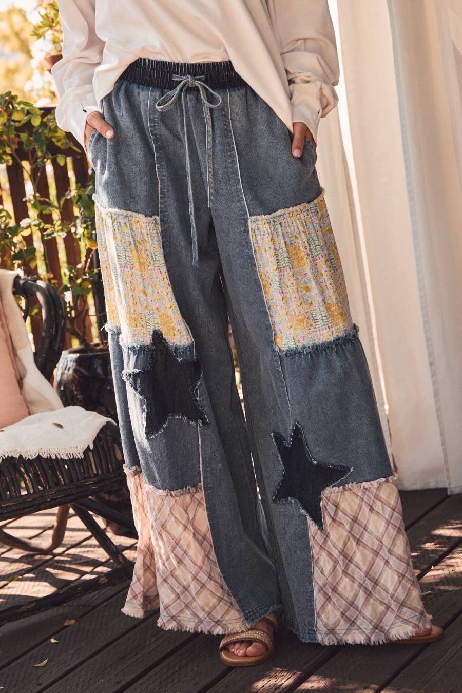 Gypsy Star Patchwork Jeans
