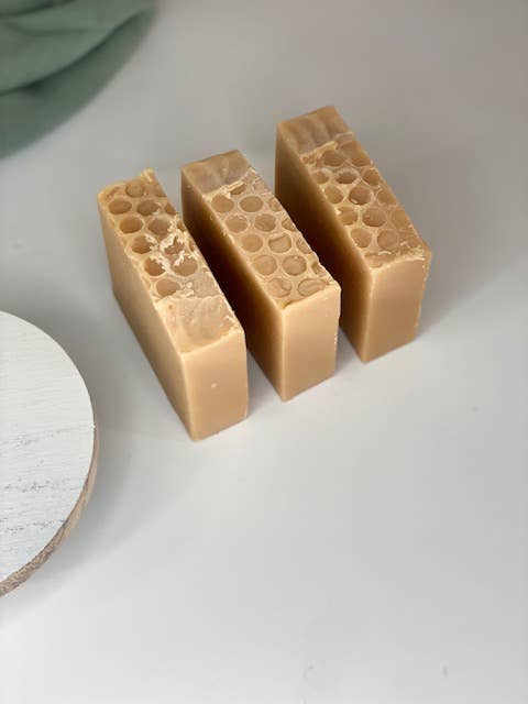 Goat Milk Soap Honey Hibiscus