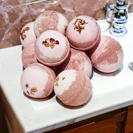 Wild Rose Botanic Bath Bomb - 8oz