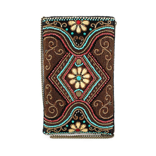 Tapestry Crossbody Phone Bag