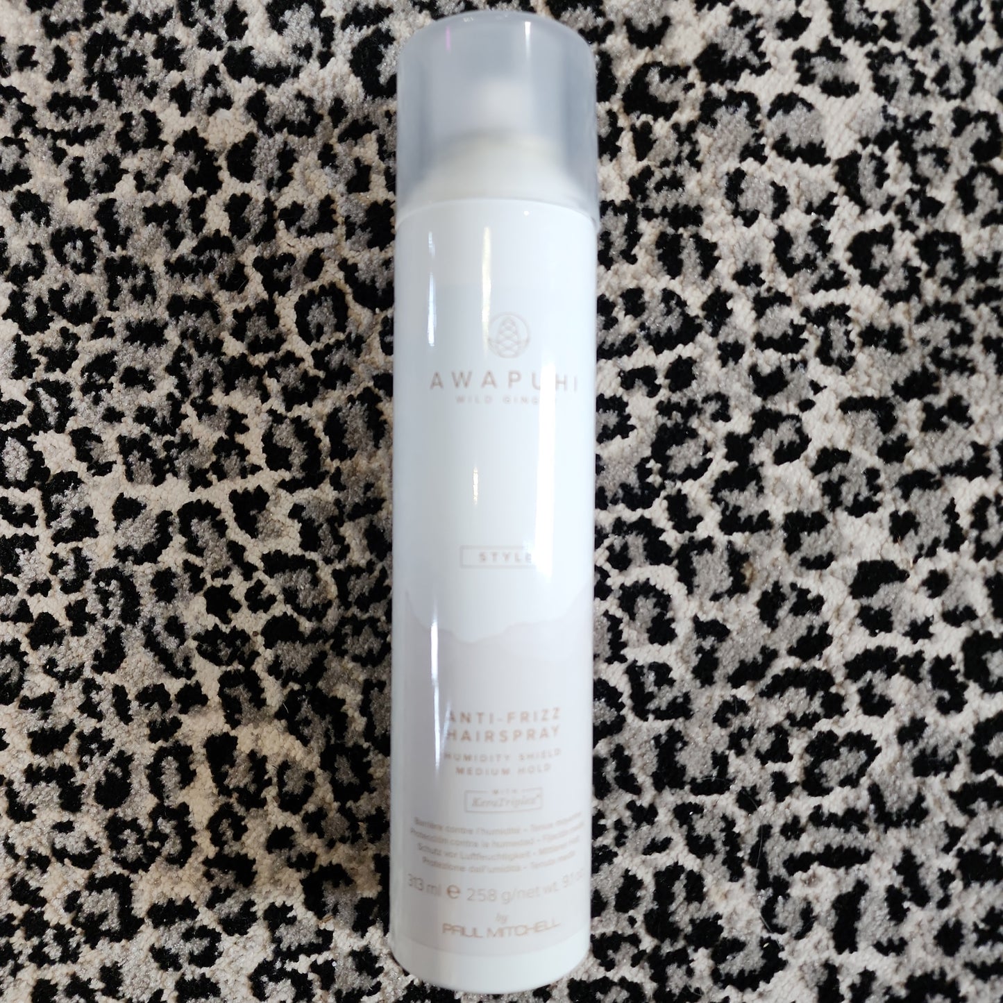 Awapuhi anti-frizz hairspray