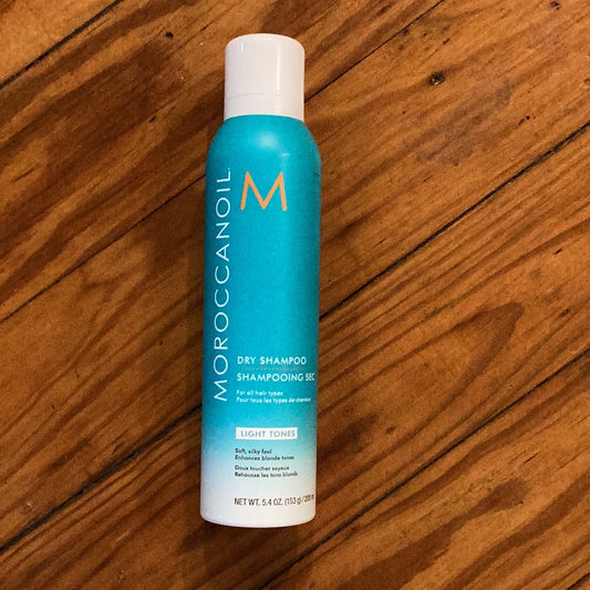 Moroccan oil dry shampoo light tones