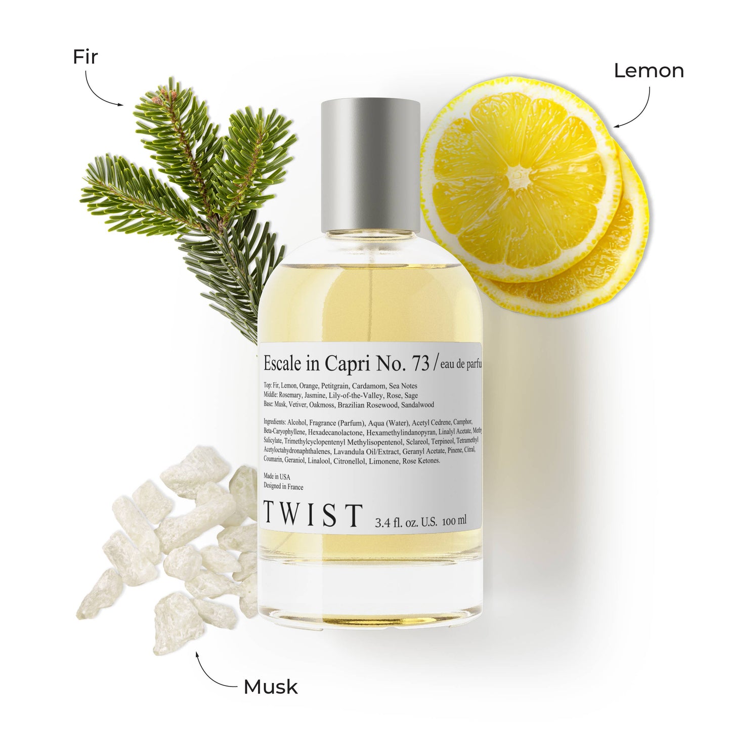 Escale in Capri No. 73 Inspired by A&F Fierce Perfume