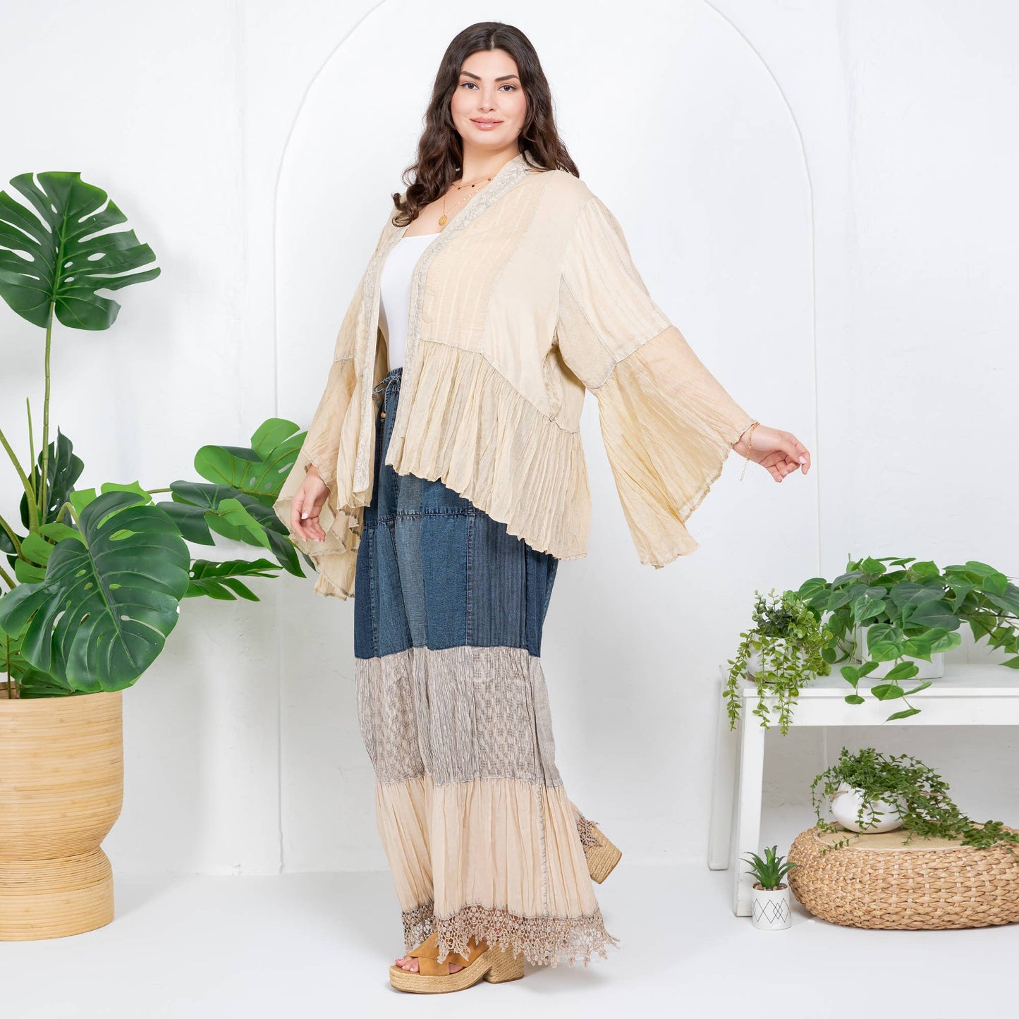 Boho Frill & Flow Kimono & Pant - Sold separately