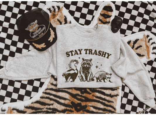 Stay Trashy Graphic Crew