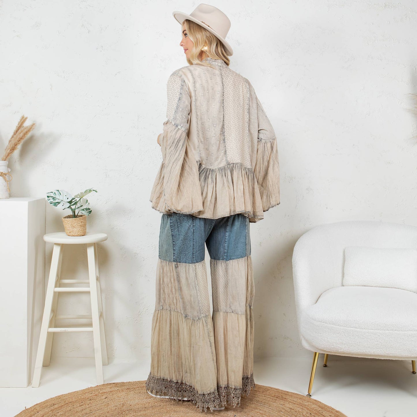 Boho Frill & Flow Kimono & Pant - Sold separately