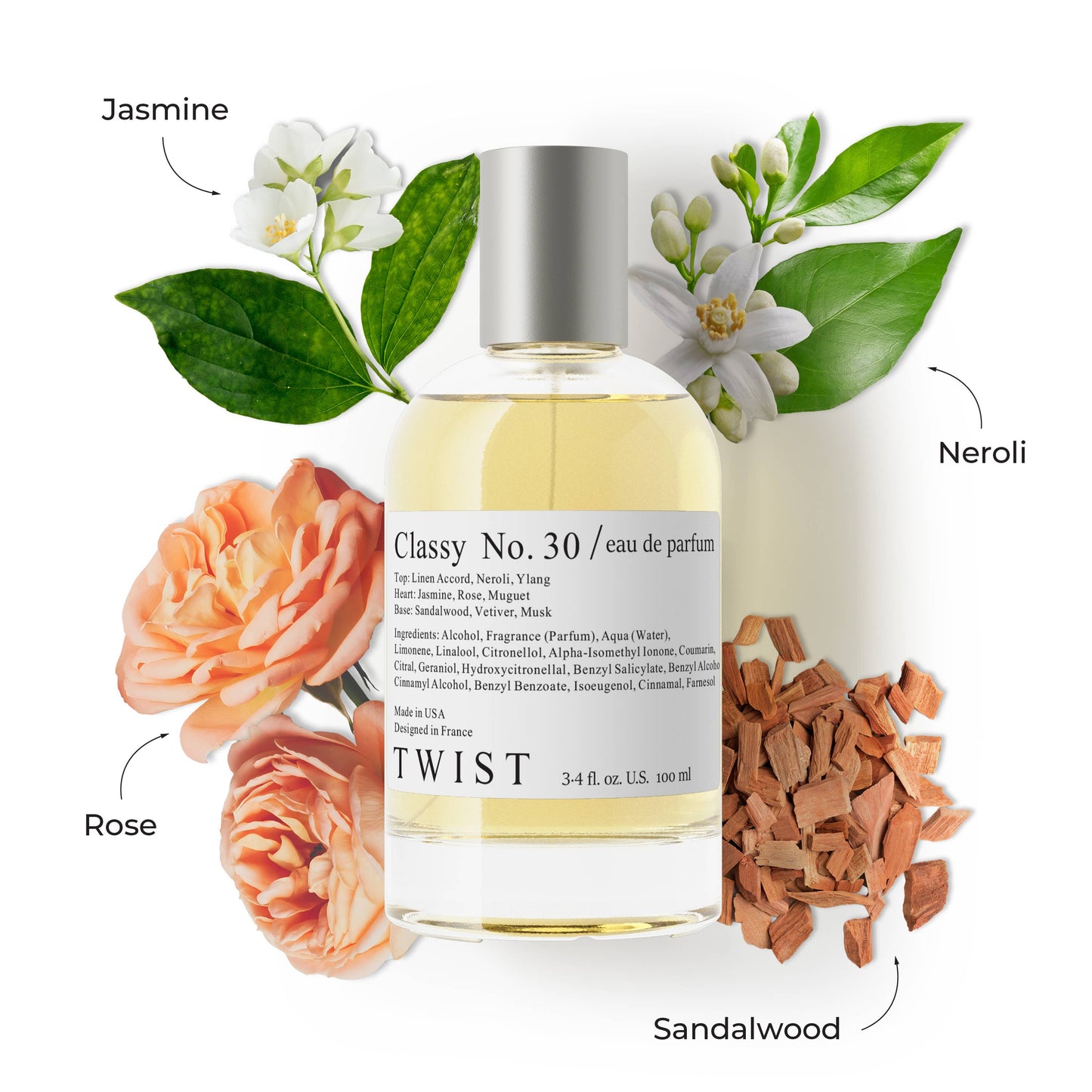 Twist Classy No. 30 Inspired by C. Number 5 Perfume