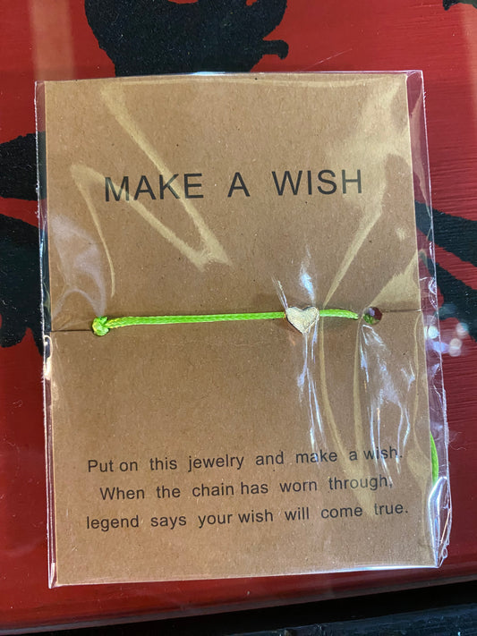 Make a wish bracelet