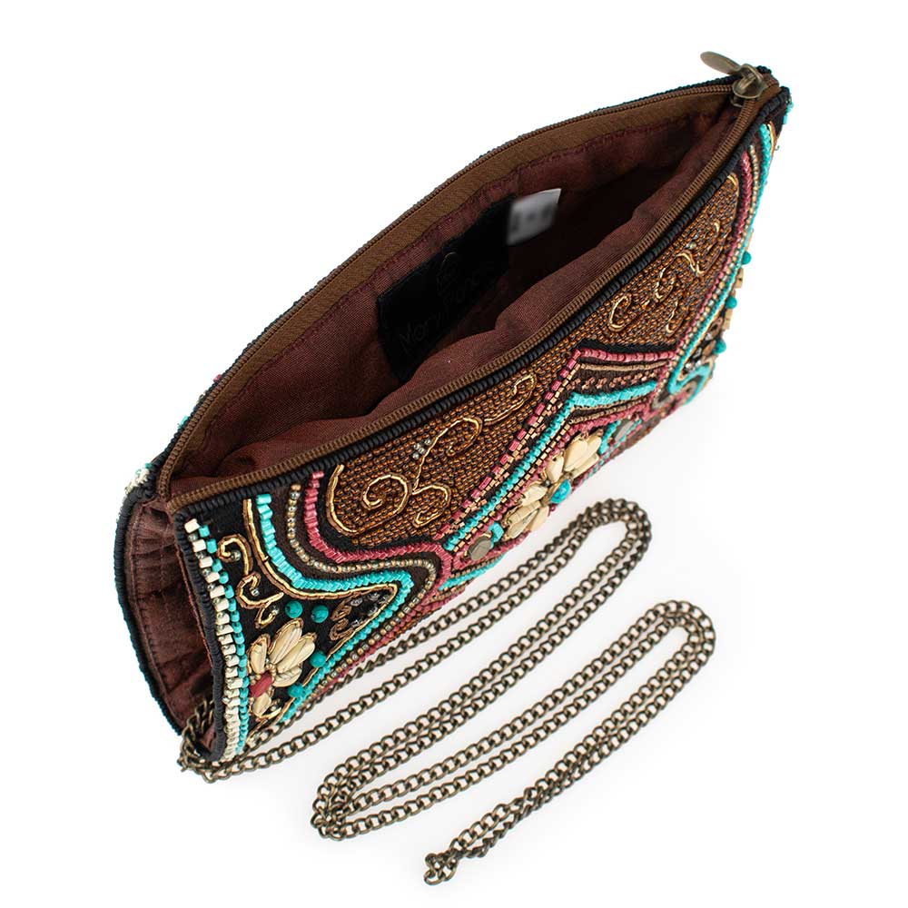 Tapestry Crossbody Phone Bag