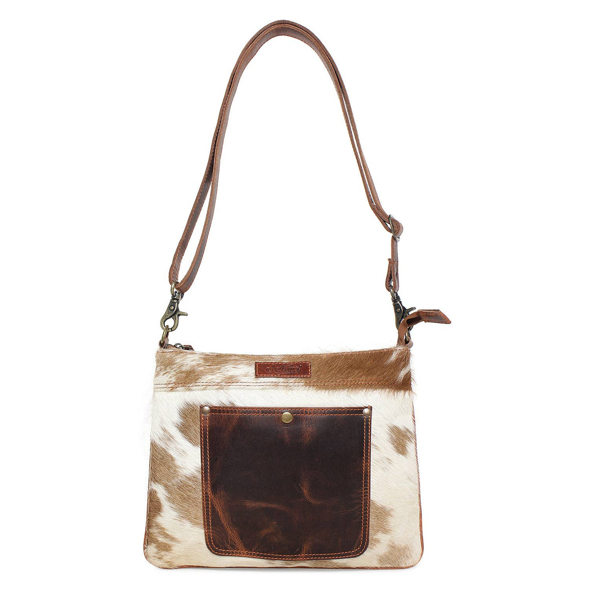 Sty Gear Leather & Cowhide Shoulder Bag - Women's