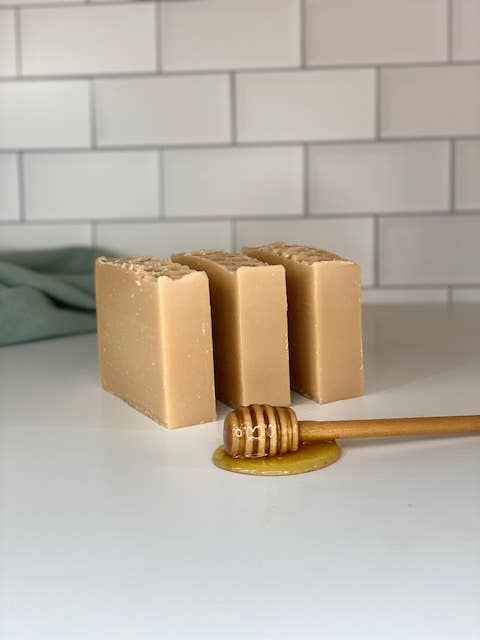 Goat Milk Soap Honey Hibiscus
