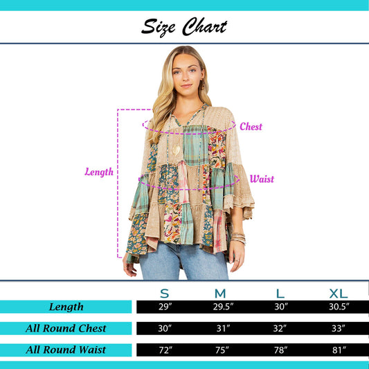 Artistic Fusion: Overdyed Jhabla Top With  Rayon Embroidery