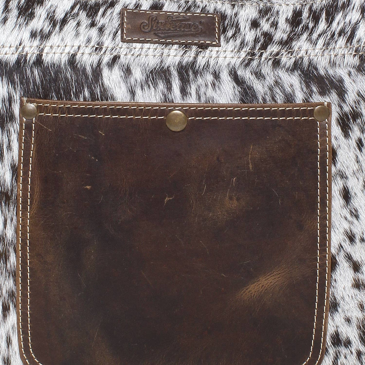 Sty Gear Leather & Cowhide Shoulder Bag - Women's