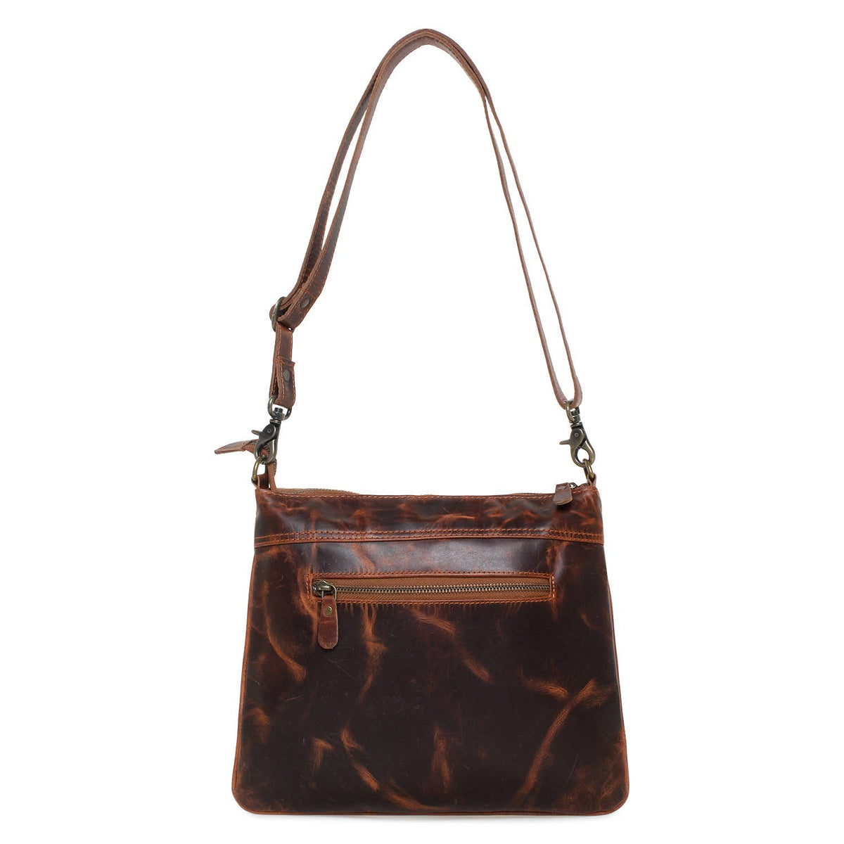 Sty Gear Leather & Cowhide Shoulder Bag - Women's