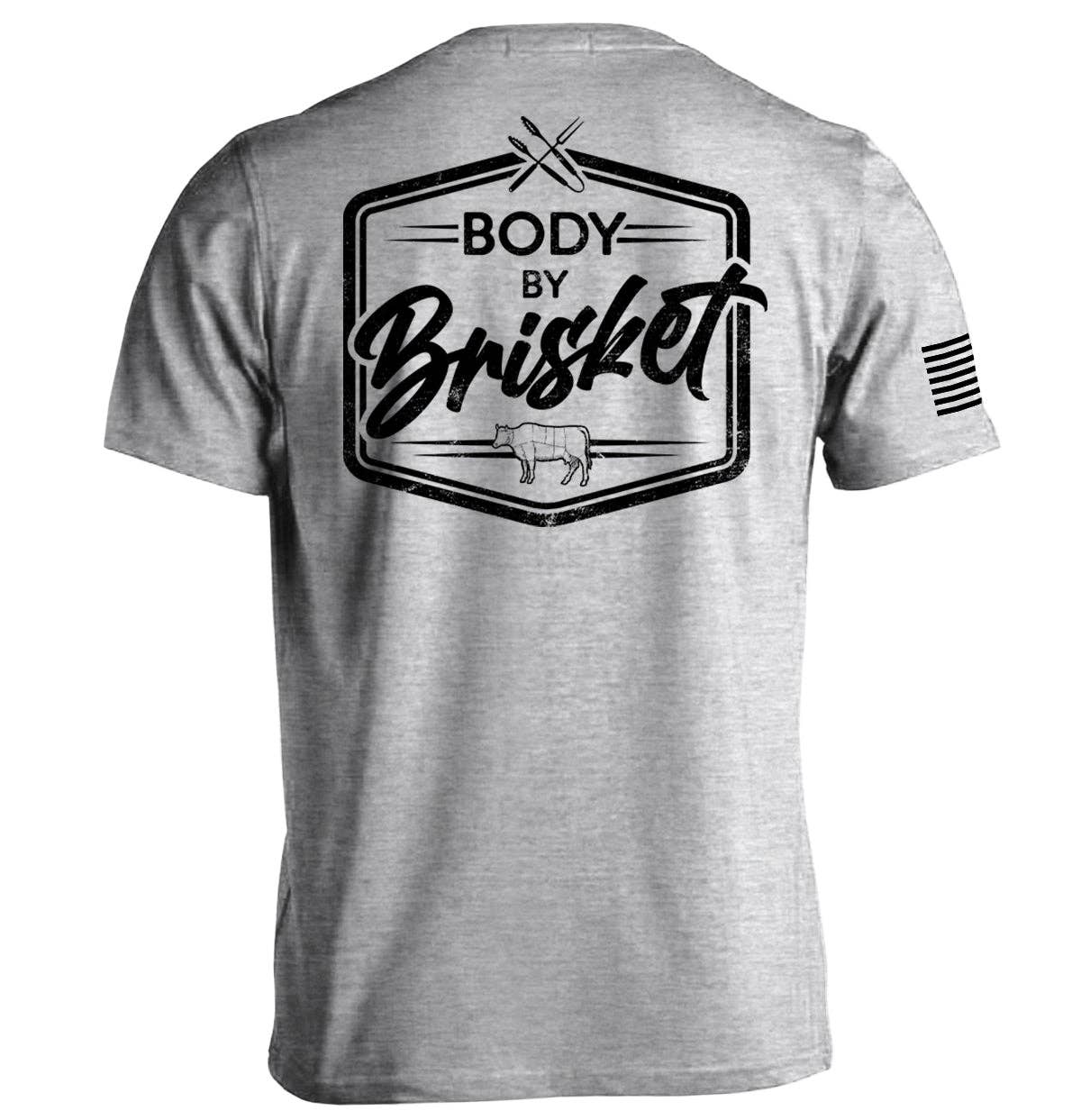 Body by Brisket: Tee / Sport Grey