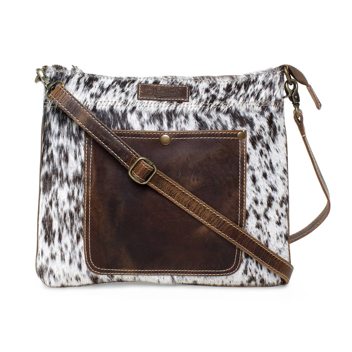 Sty Gear Leather & Cowhide Shoulder Bag - Women's
