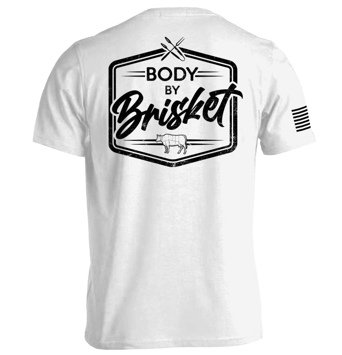 Body by Brisket: Tee / Sport Grey