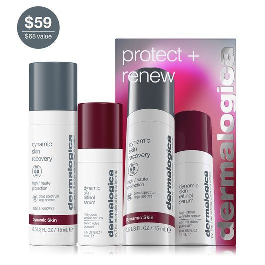 Dermalogica protect + renew kit