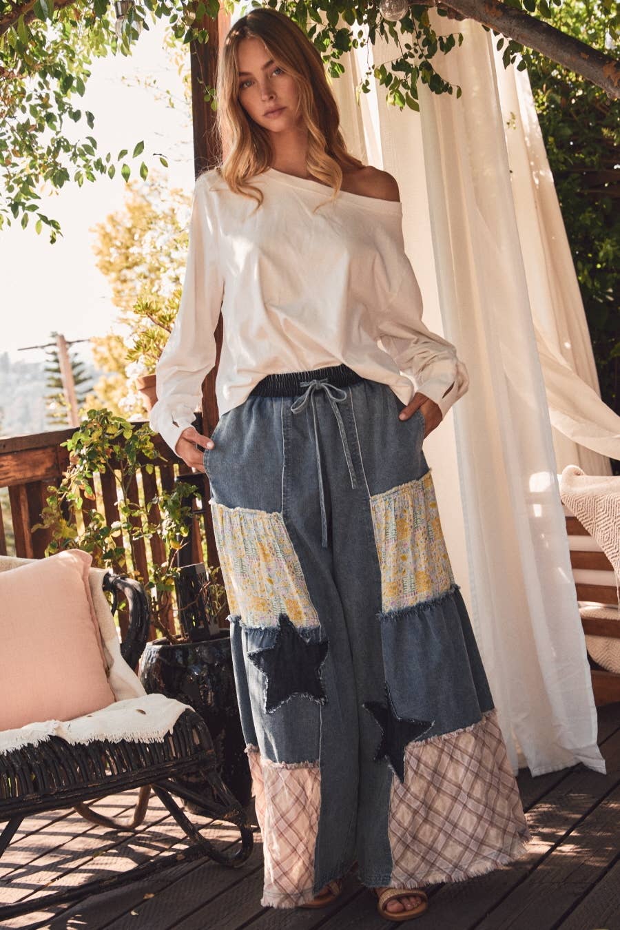 Gypsy Star Patchwork Jeans