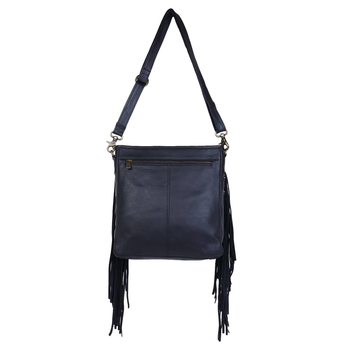 Western Fringe Animal Print Crossbody Bags
