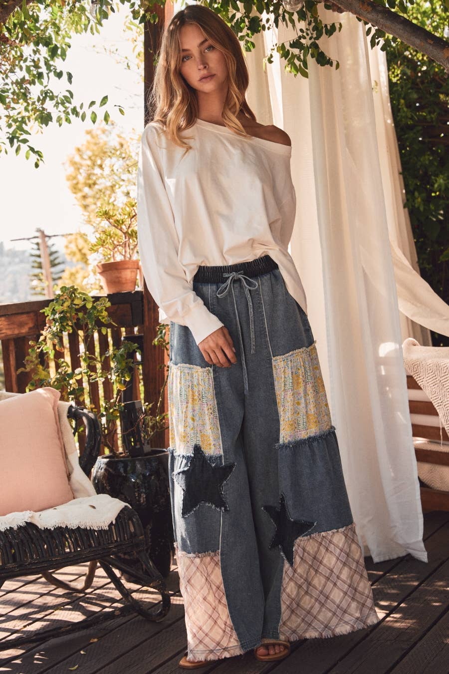 Gypsy Star Patchwork Jeans