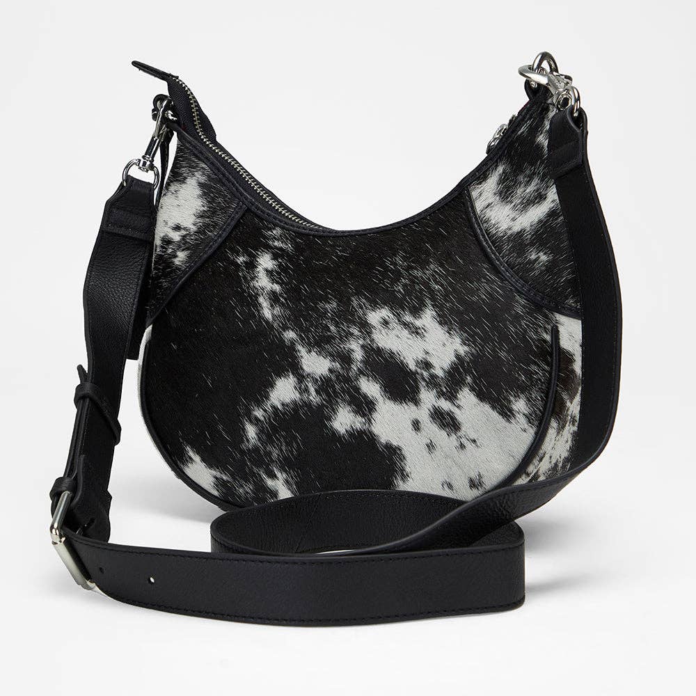 Loyal West Lueve Hairon Leather Bag