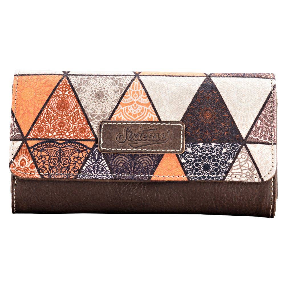 Triangular Fusion Wallet - Women's