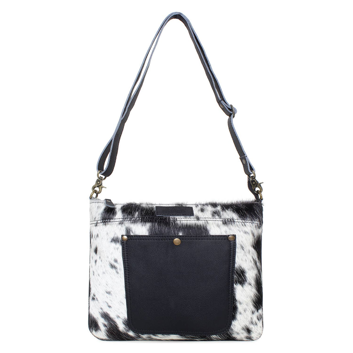 Sty Gear Leather & Cowhide Shoulder Bag - Women's