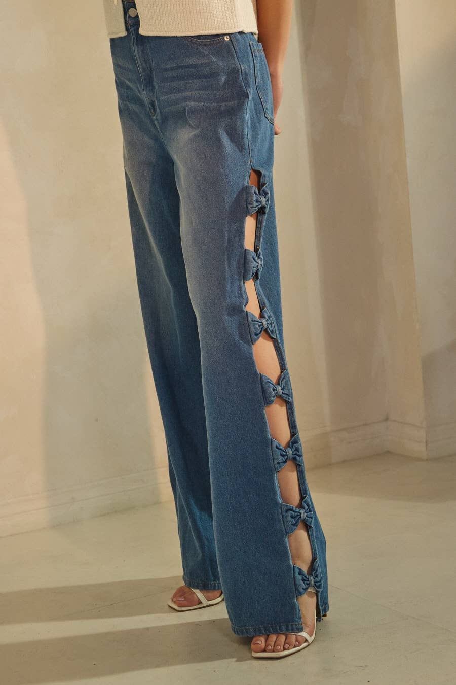 Wild Side Wide-leg Jeans