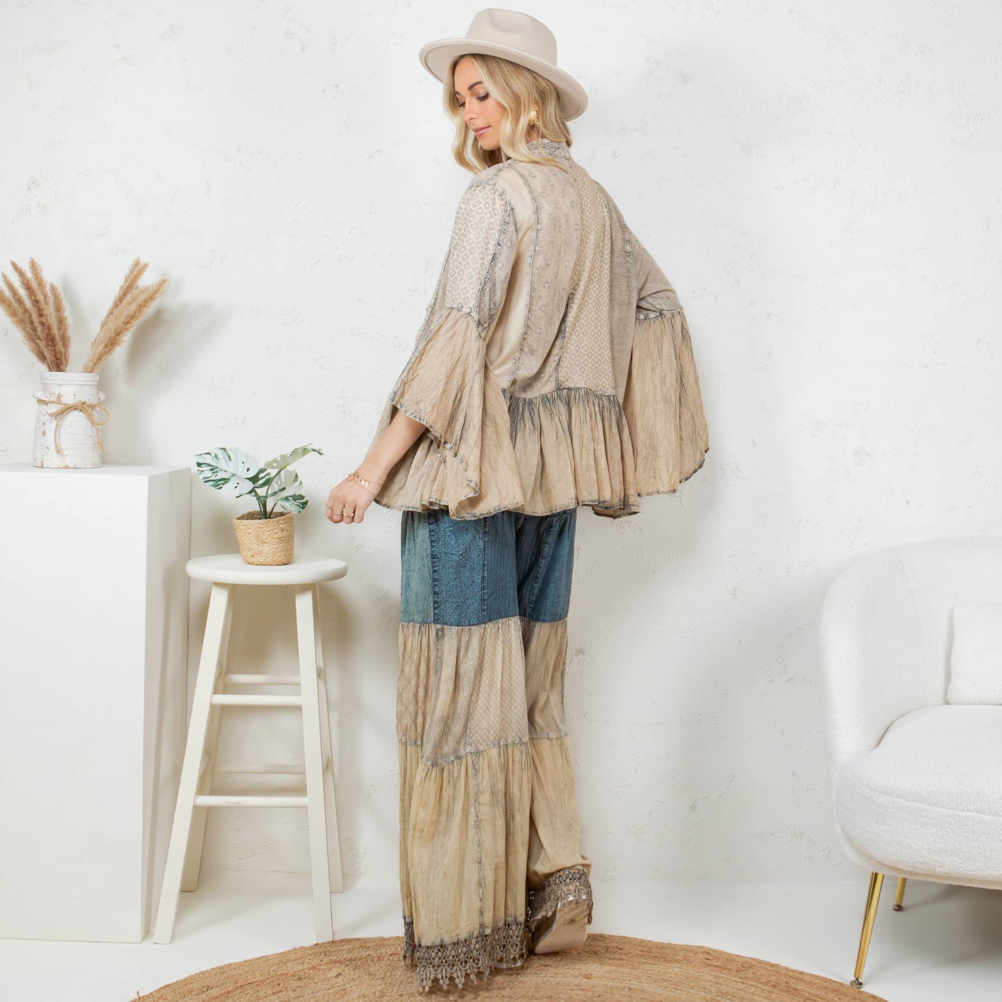 Boho Frill & Flow Kimono & Pant - Sold separately