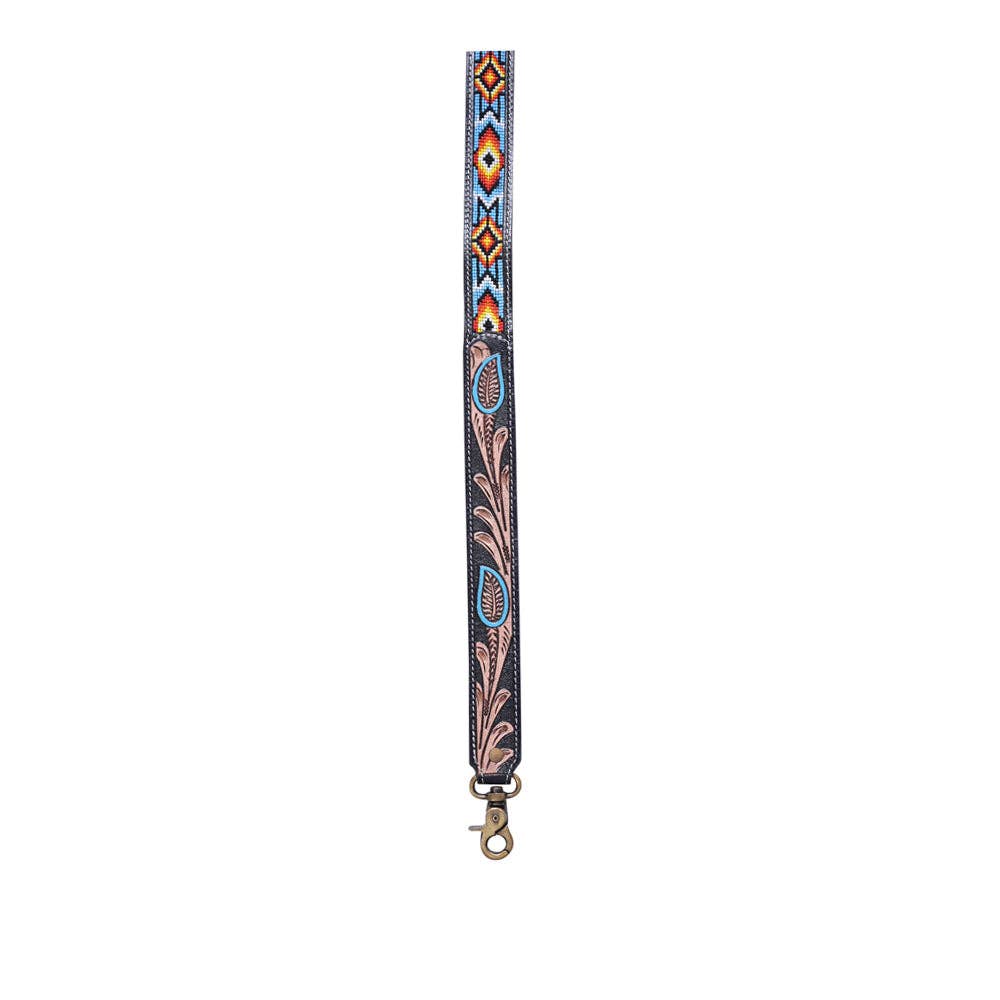 Blazing Sun Hand-Tooled  Strap