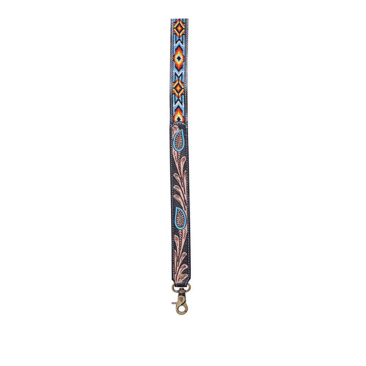 Blazing Sun Hand-Tooled  Strap