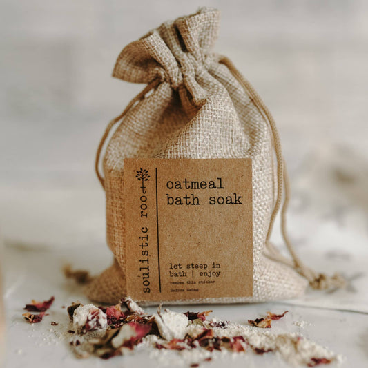 Rose Petal Herbal Oatmeal Bath Soak | Bath Tea: Chamomile