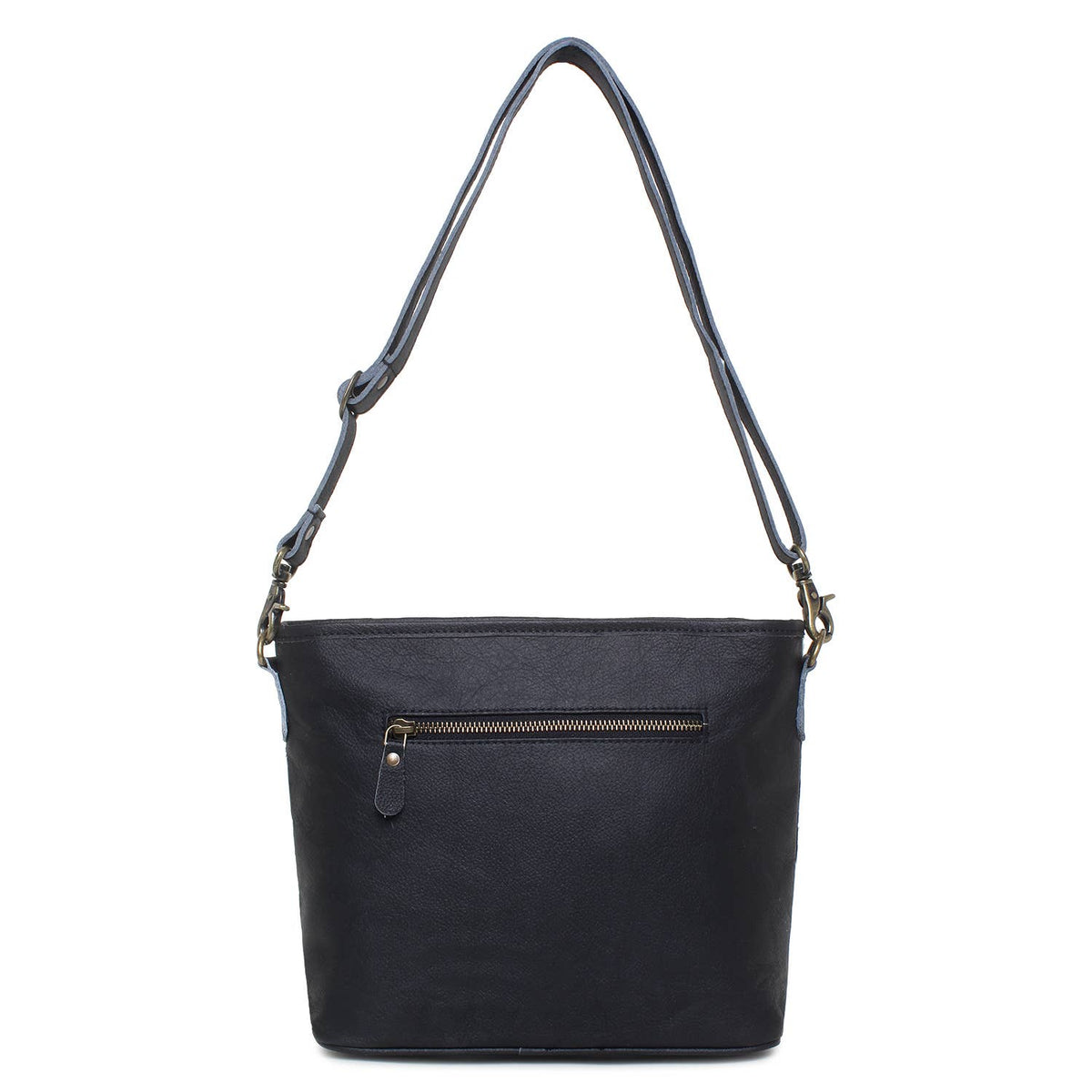 Mystic Leather and Cowhide Shoulder Bag - 4 Colors