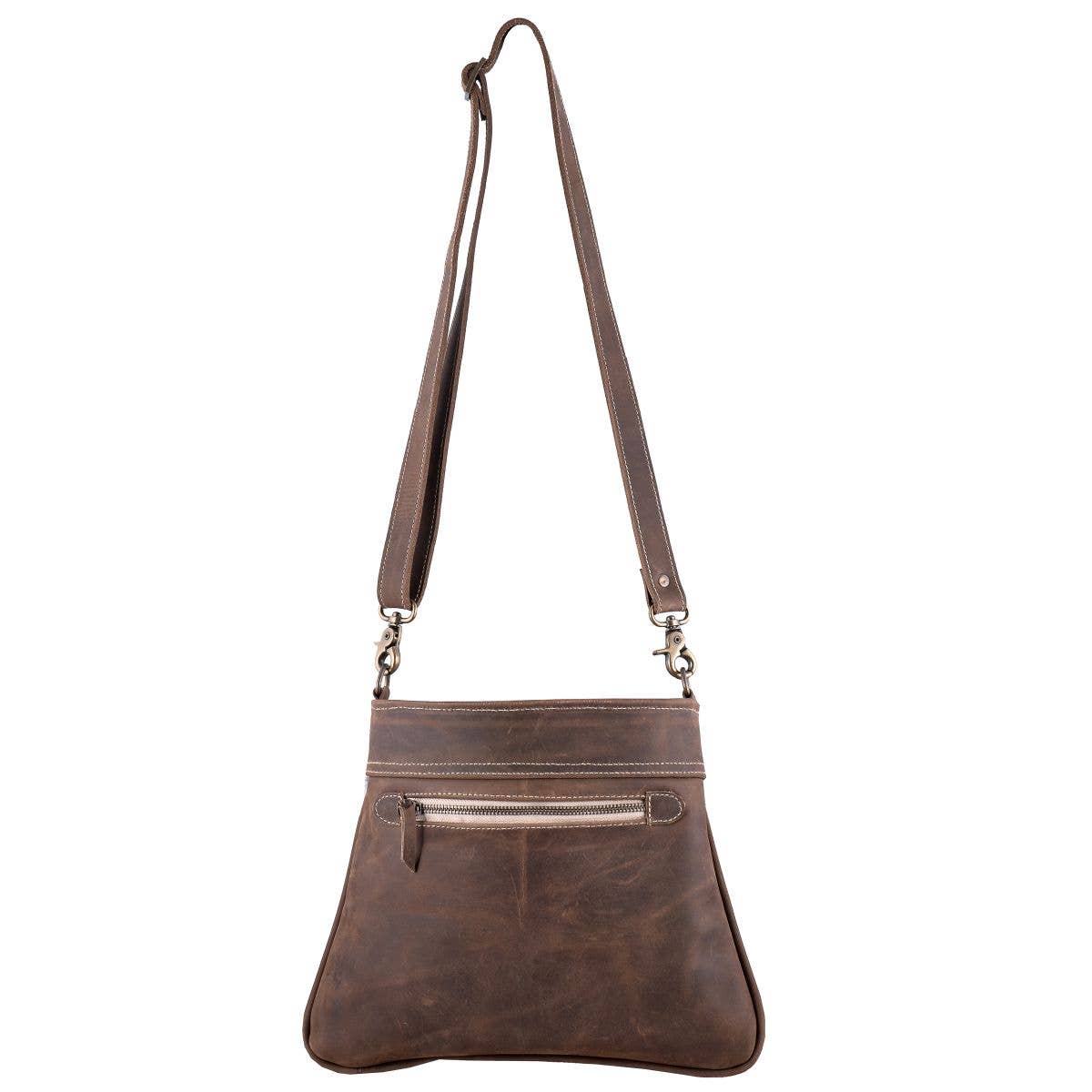 Sty Gear Leather & Cowhide Shoulder Bag - Women's