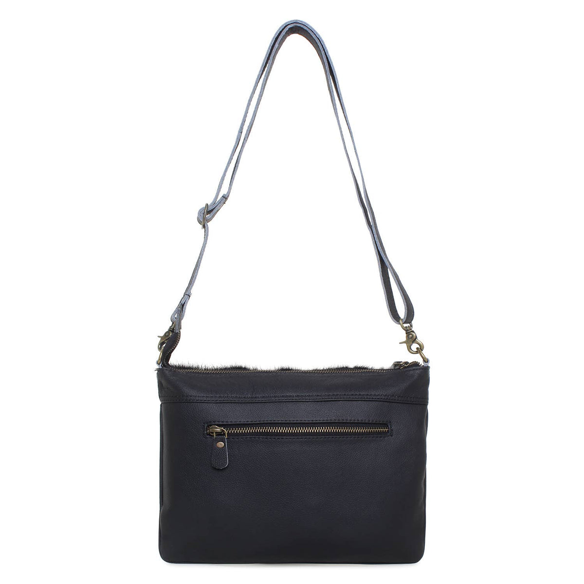 Sty Gear Leather & Cowhide Shoulder Bag - Women's