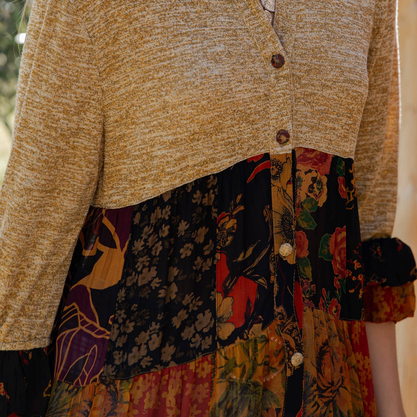 3/4 Ruffle Sleeves Western Blouse Top (New Color)