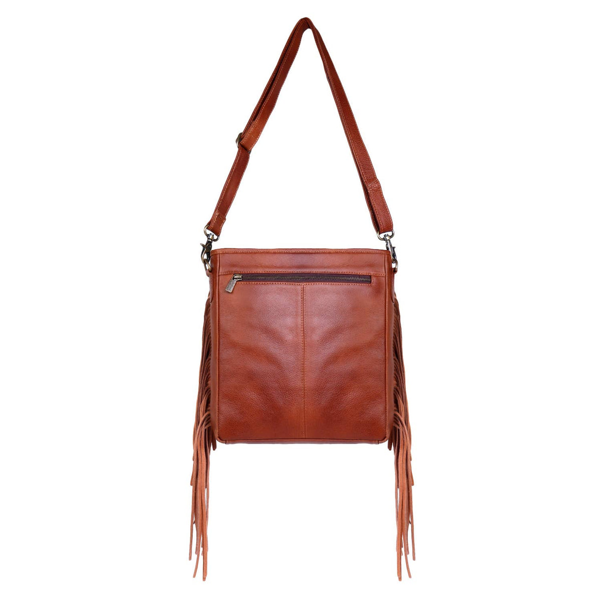 Western Fringe Animal Print Crossbody Bags