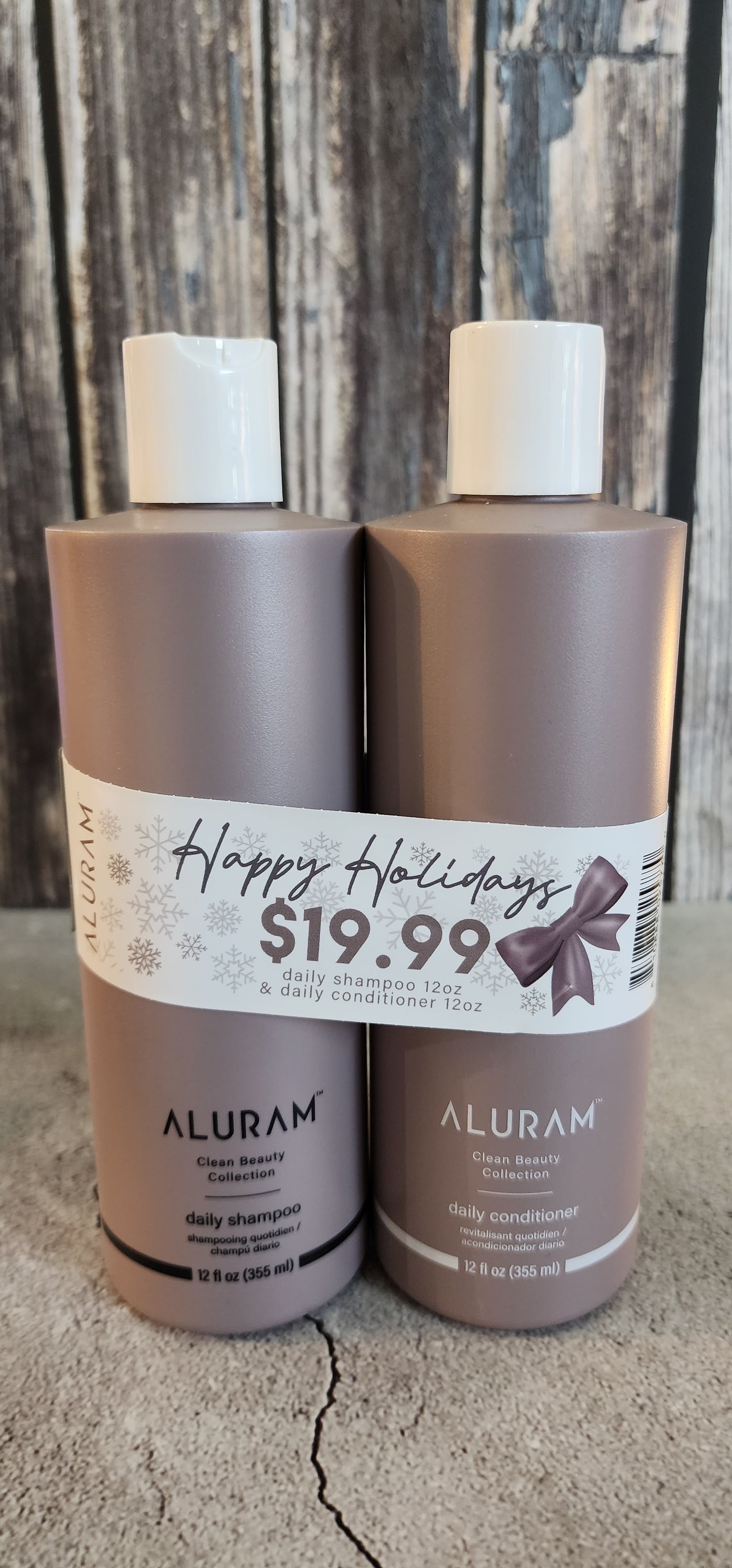 Aluram Holiday set Daily shampoo and conditioner